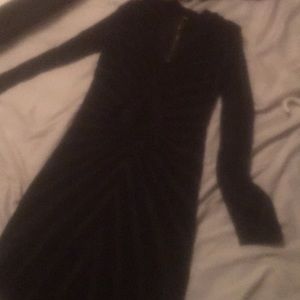 Small long sleeve night outing dress
